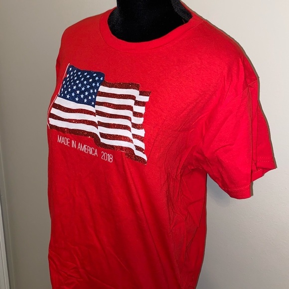 Made in America 2018 Sparkle Graphic Tee - Picture 2 of 4